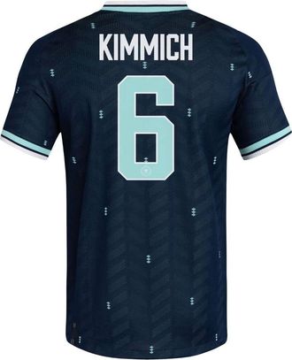adidas Joshua Kimmich Germany 26 Away Authentic Jersey Asia Sizing Collegiate Navy KZ3253