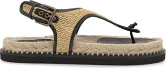 Castaner Tamesis/104 &middot; Platte Sandaal - Dames - Sandalen - Beige - 37 EU - Jute - Schoenen