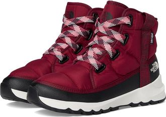 The North Face THERMOBALLtm Lace Up Luxe WP Womens Shoes Beetroot/TNF Black : 7 M