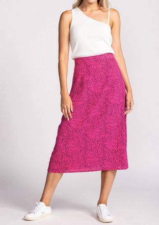 Pink Martini Sahara Skirt In Hot Pink