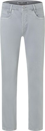 MAC Broeken Slim-fit-Jeans MAC Arne Pipe, Herren, Gr. 31, L&auml;nge 32, silber, Denim/Jeans, Obermaterial: 88% Baumwolle, 10% Polyester, 2% Elasthan, slim fit kn&ouml;chel