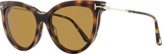 Tom Ford TF5994-B Magnetic Clip-On Eyeglasses - Brown