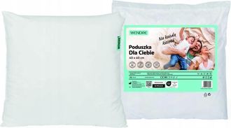 OEM Coj&iacute;n Wendre para Ti 40&times;40 Cm Decorativo, Blanco, Poli&eacute;ster 1 Unidad