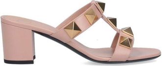 Valentino Garavani Beige Calfskin Platform Womens Sandals