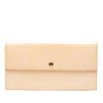 Louis Vuitton Pre-owned Wallets, female, Beige, Size: ONE SIZE Pre-owned Sarah Wallet