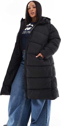 Only Piumino lungo nero