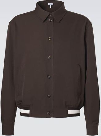 Loewe Wool gabardine blouson jacket