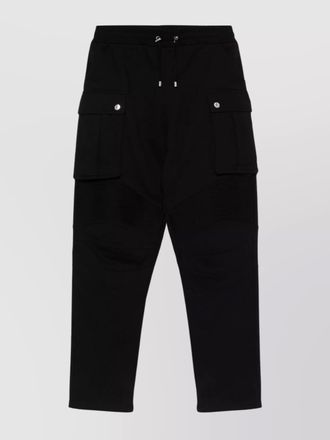 Balmain cotton straight-leg track pants