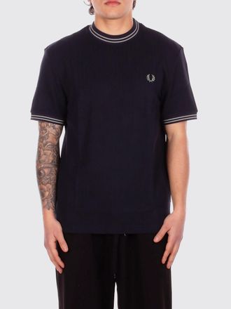 Fred Perry T-shirt in cotone con logo