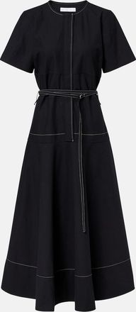 Proenza Schouler White Label Elizabeth belted midi dress