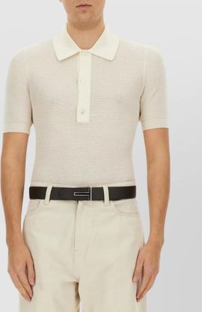 Tom Ford silk polo shirt