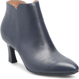S&ouml;fft Sasha Water Resistant Bootie in Sky Navy at Nordstrom, Size 7.5