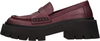 Vic Mati&eacute; Etna Loafers - Dames - Loafers - Rood - 38 EU - Leer - Schoenen