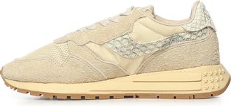 Autry Reelwind Low - Dames - Sneakers - Beige - 36 EU - Katoen - Schoenen