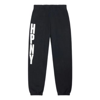 Heron Preston SS23 HPNY Sweat Pants Black White HMCH027C99JER0021001