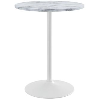 Netfurniture Richmond White Poseur Table