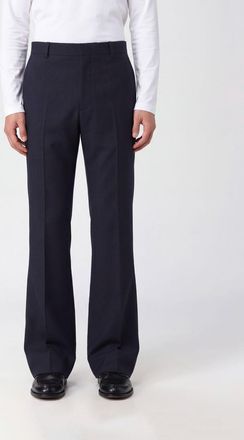 Jil Sander Flared Tailored Wool and Mohair Trousers with Belt Loops