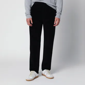 Loro Piana Dark grey corduroy trousers