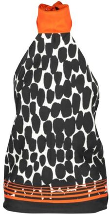 Gucci Printed Silk Halter Top Size M