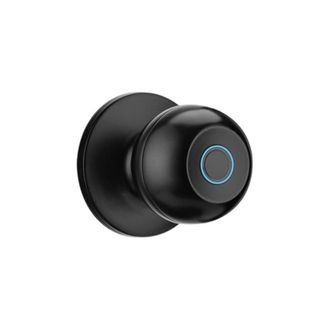 OEM Cerradura Inteligente Esf&eacute;rica Con Lector De Huellas Dactilares Para Apartamentos, Oficinas, Puertas De Madera Y Dormitorios