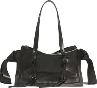 Marni Tassen, Dames, Zwart, ONE Size, Tote Kleine Tas