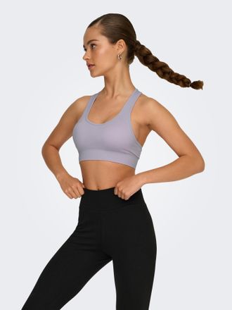 Only Play Sport-BH ONLY PLAY ONPDAISY SEAM SPORTS BRA - NOOS, Damen, Gr. S (36), N-Gr, beige (evening haze), Jersey, Obermaterial: 92% Polyamid, 8% Elasthan, un