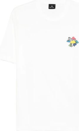 Paul Smith T-shirt con stampa - Bianco