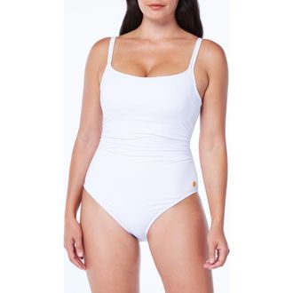 Bleu Rod Beattie Kore One-Piece Swimsuit in White at Nordstrom, Size 10