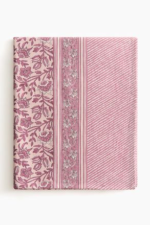 H&M Gemusterte Baumwolltischdecke - Pink
