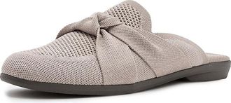 Life Stride Kissed Mules Womens Flat Shoes Simply Taupe Knit Fabric : 8.5 M (B), Polyester