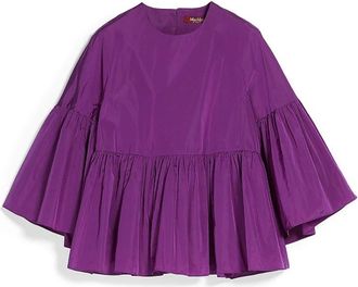 Max Mara Dames, Blouses & Shirts, Paars, Maat: M Zijde