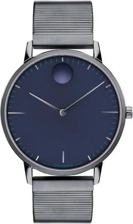 Movado Quartz Blue Museum Dial Mens Watch 3640177