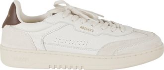 Axel Arigato Dice T Toe Cream Brown Leather Suede Sneakers