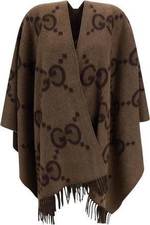 Gucci Mujer, Chaquetas, Marr&oacute;n, Talla: ONE Size