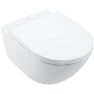 Villeroy & Boch Villeroy&boch - Inodoro Lavable Subway 3.0 De Suspendido, Sin