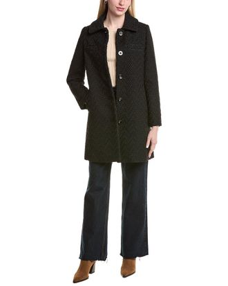 Shelli Segal Laundry By Shelli Segal Medium Wool Coat