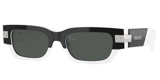 Versace VE4465F Asian Fit 545987 Mens Sunglasses White Size 53