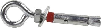 cofan Cofan - Anclaje Metalico C/argolla 8/10x60 Caja 50 Unid., Anclaje Met&aacute;lico Con Argolla Para La Fijaci&oacute;n De Cargas Pesadas En Materiales Macizos. Acero