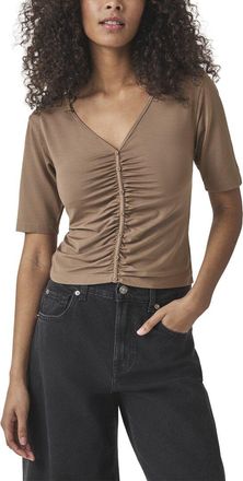 Splendid Yasmina Ruched T-Shirt