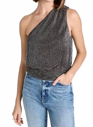Ramy Brook Koby One-Shoulder Top In Black