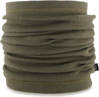 Stoic MerinoRib MMXX.Midsund Neckwarmer Halstuch - Unisex | oliv