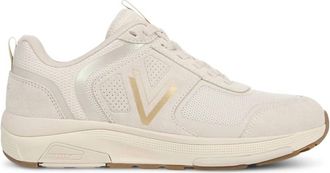 Vionic Womens Walk Strider Sneaker In Cream/gold