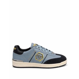 Philipp Plein unisex, Schoenen, Blauw, Maat: 47 EU Leer