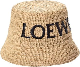 Loewe Raffia Bucket Hat