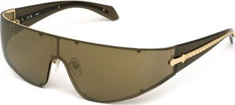 Just Cavalli Womens SJC113 99 300G Sunglasses - Green - One Size