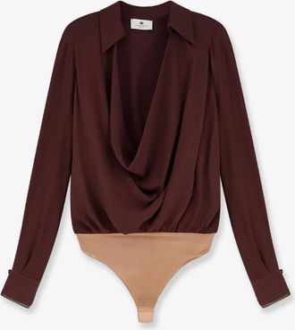 Elisabetta Franchi viscose Georgette bodysuit