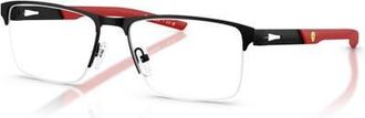 Ferrari 54mm Rectangle optical glasses in Black at Nordstrom