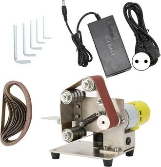 OEM Mini Lijadora De Banda El&eacute;ctrica Port&aacute;til, Para Bricolaje, Pulido, Afilado Y Lijado, Enchufe Ac110-240veu 895 (200w)