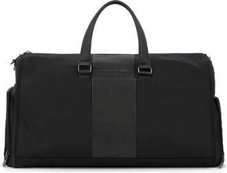 Piquadro Tassen, unisex, Zwart, ONE Size, Leer, Hanging Garment Bag with Shoe Compartment