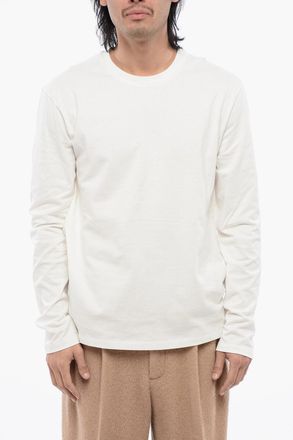 Jil Sander Maglione Girocollo in Doppio Tessuto Jil Sander